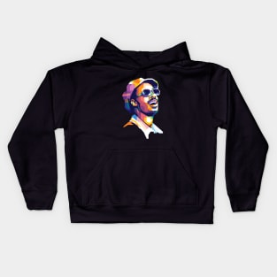 Stevie Wonder WPAP Kids Hoodie